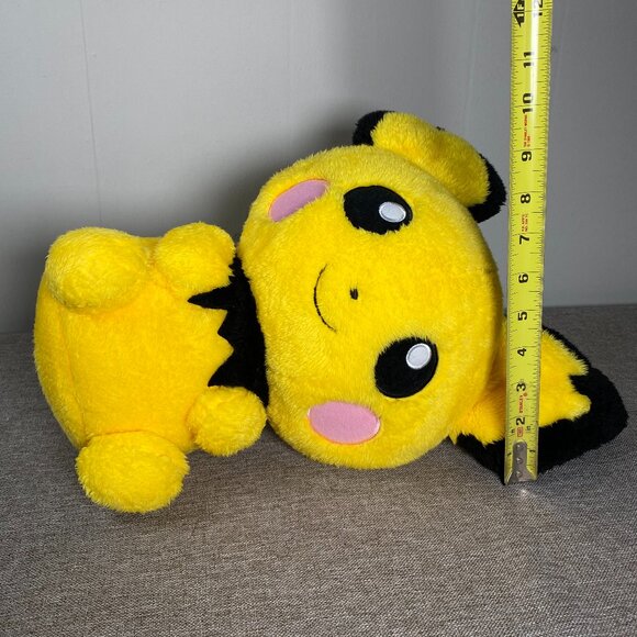 Pokémon Pichu Large Plush Doll Toy 16" x 10" Banpresto Bandai - Picture 9 of 9